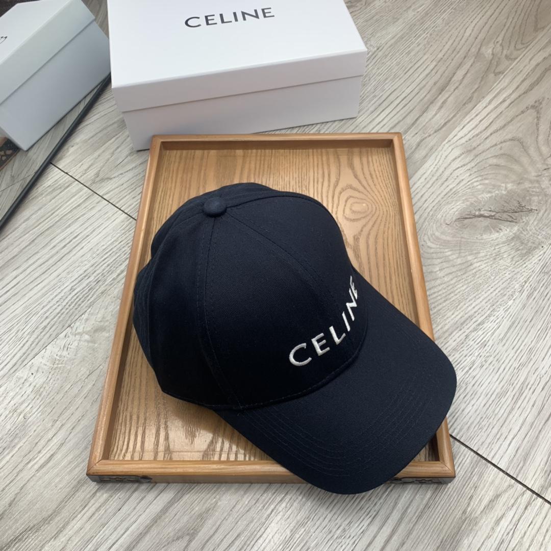 Celine Baseball Cap In Cotton - PerfectKickZ