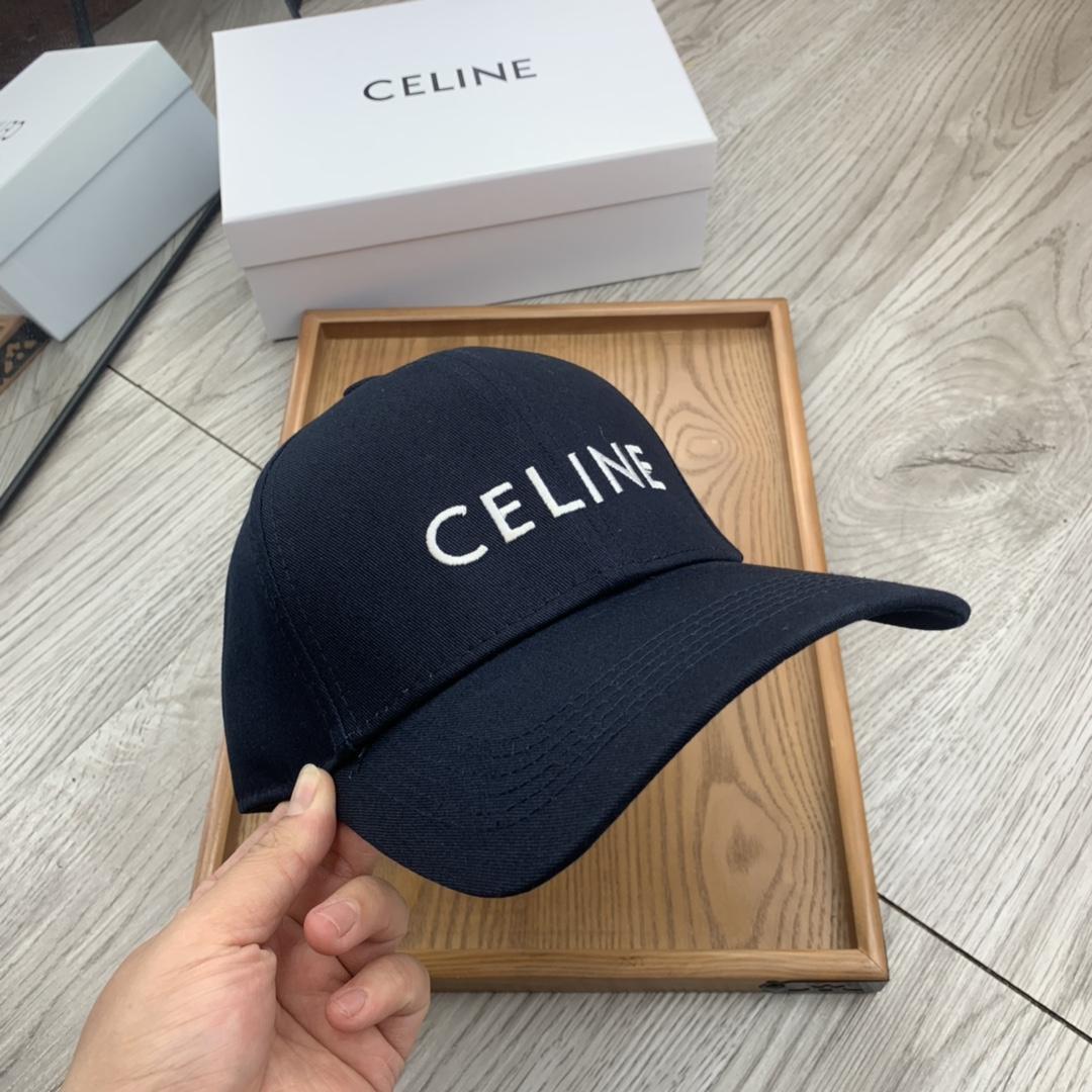 Celine Baseball Cap In Cotton - PerfectKickZ