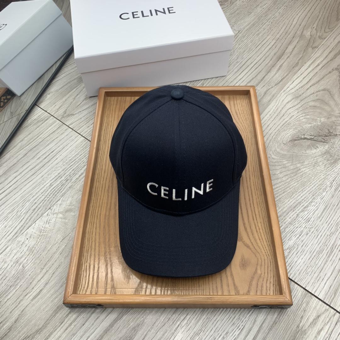 Celine Baseball Cap In Cotton - PerfectKickZ