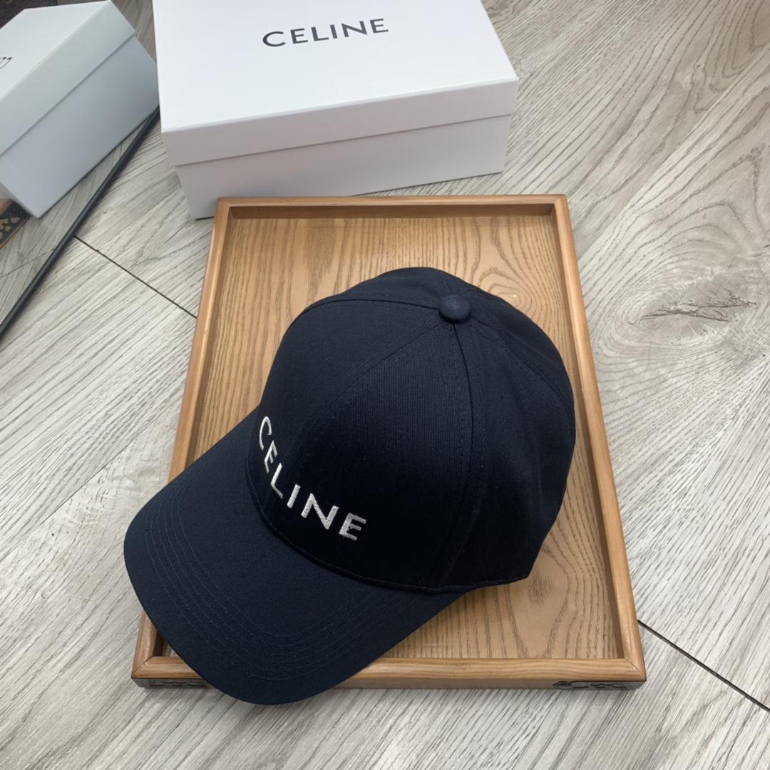 Celine Baseball Cap In Cotton - PerfectKickZ