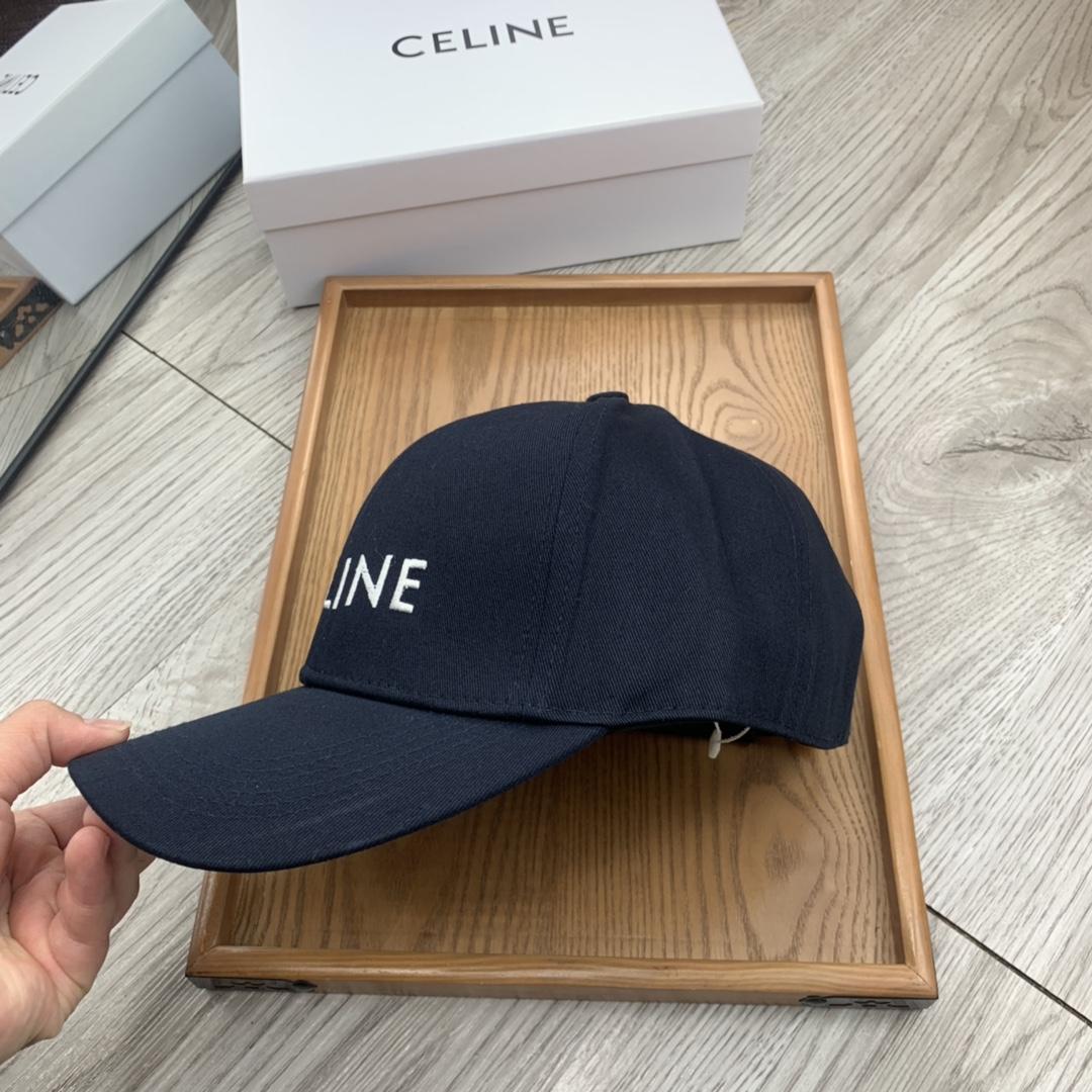 Celine Baseball Cap In Cotton - PerfectKickZ