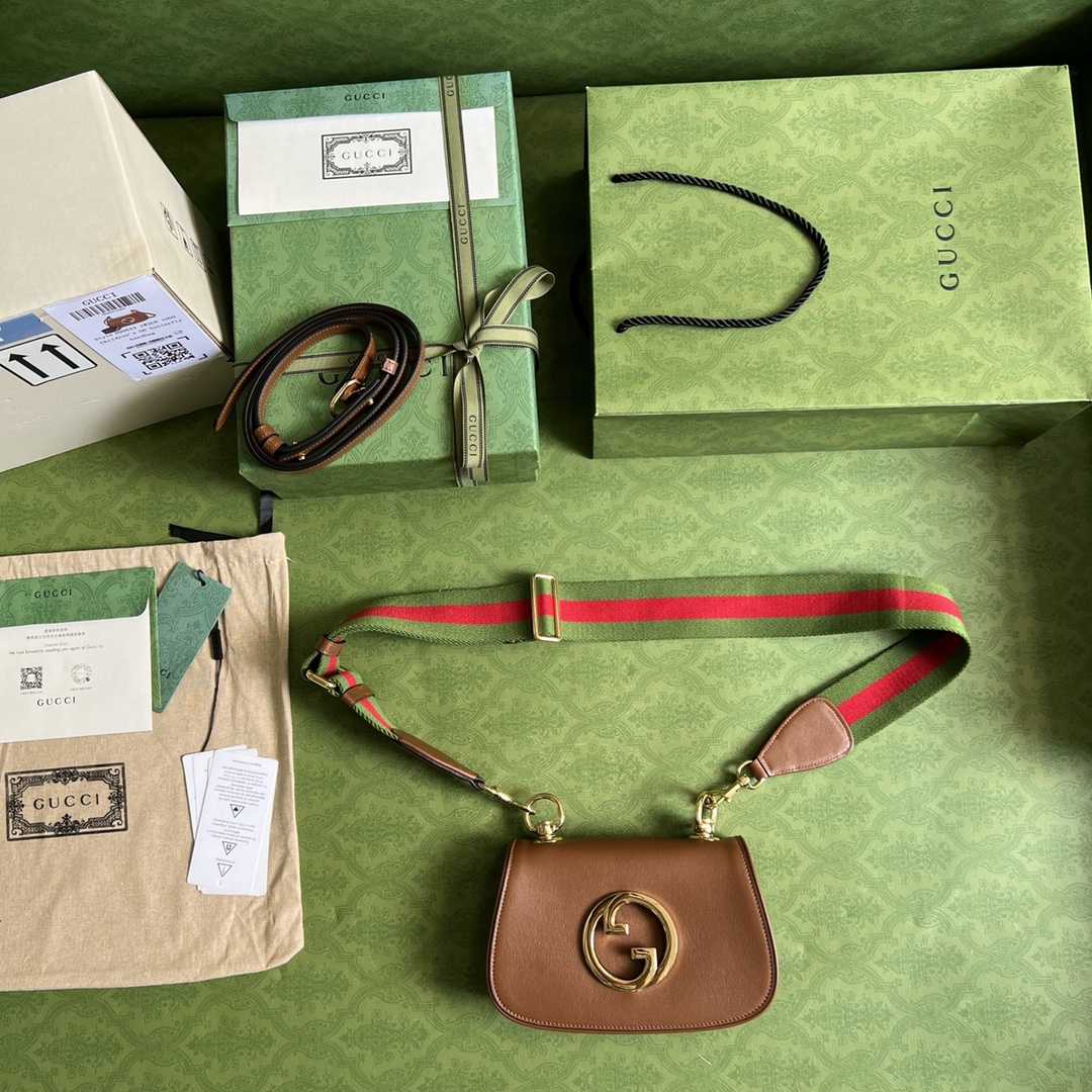 Gucci Blondie Mini Bag(22*13*5.5cm) - PerfectKickZ