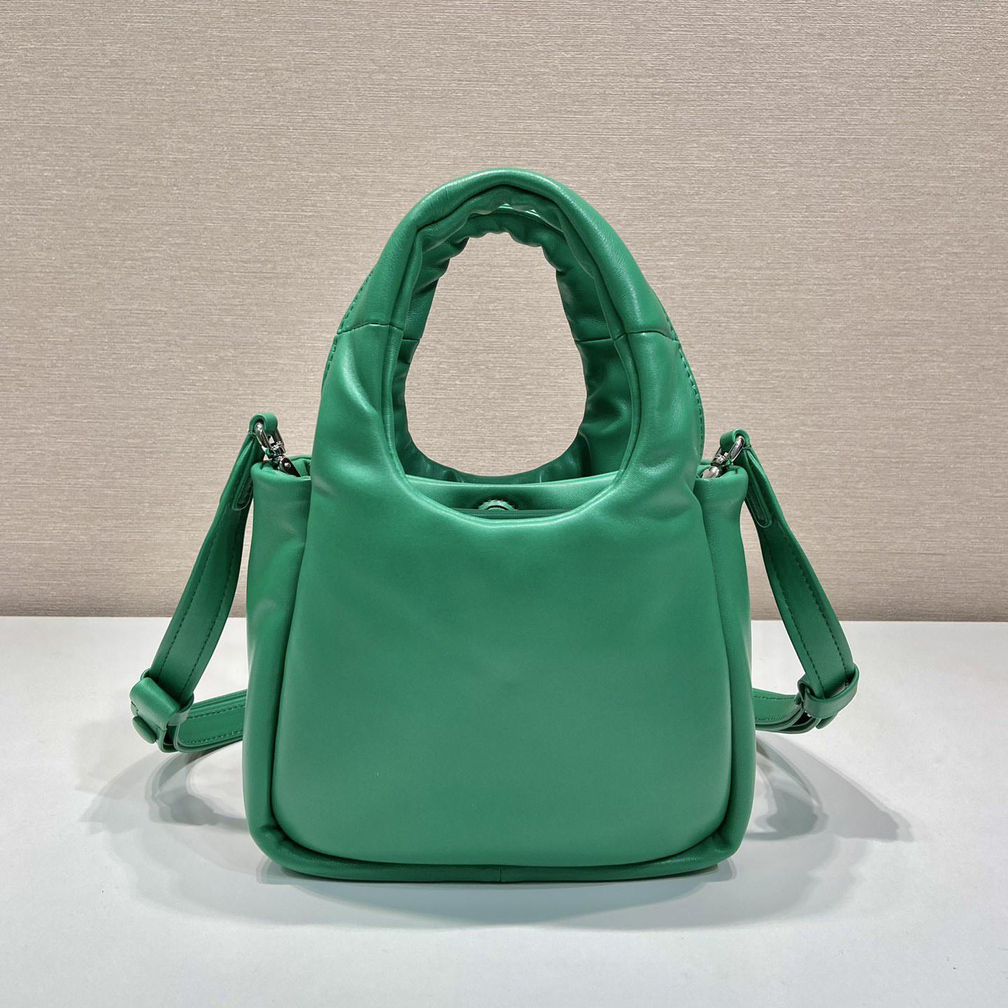 Prada Small Padded Prada Soft Nappa-Leather Bag - PerfectKickZ