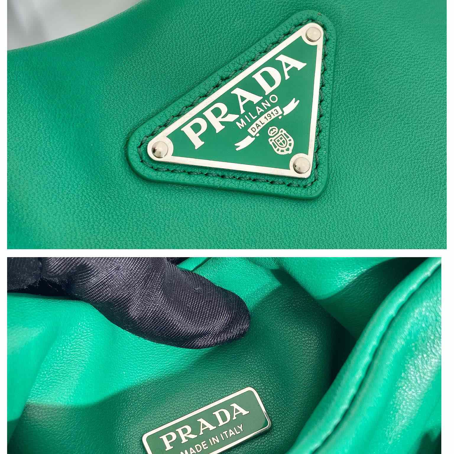 Prada Small Padded Prada Soft Nappa-Leather Bag - PerfectKickZ