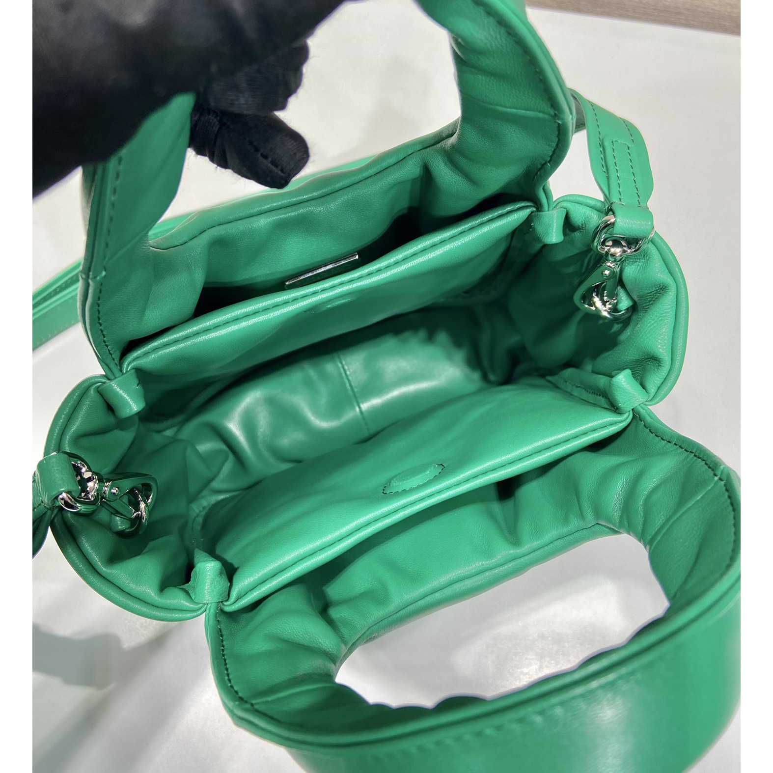 Prada Small Padded Prada Soft Nappa-Leather Bag - PerfectKickZ