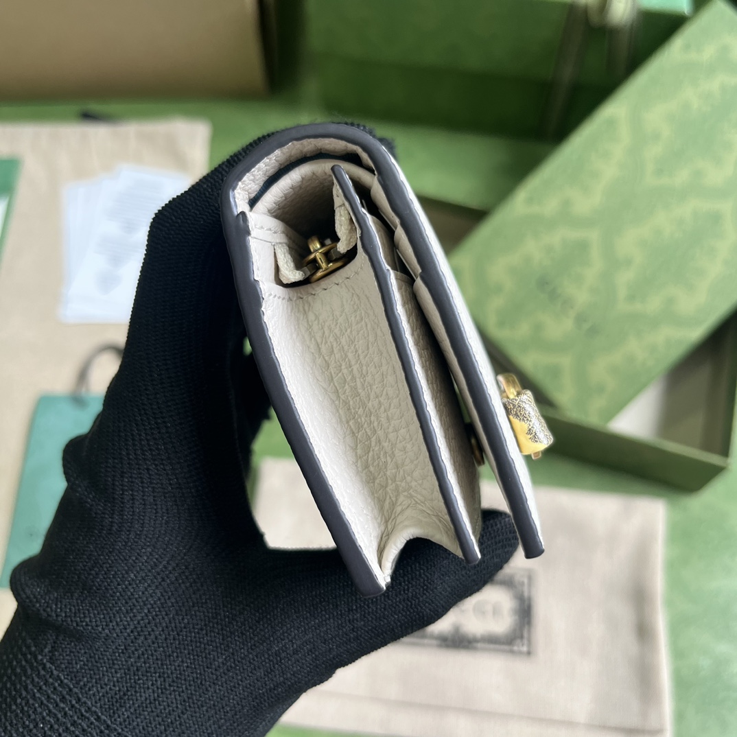 Gucci Wallet With Interlocking G Python Bow - PerfectKickZ