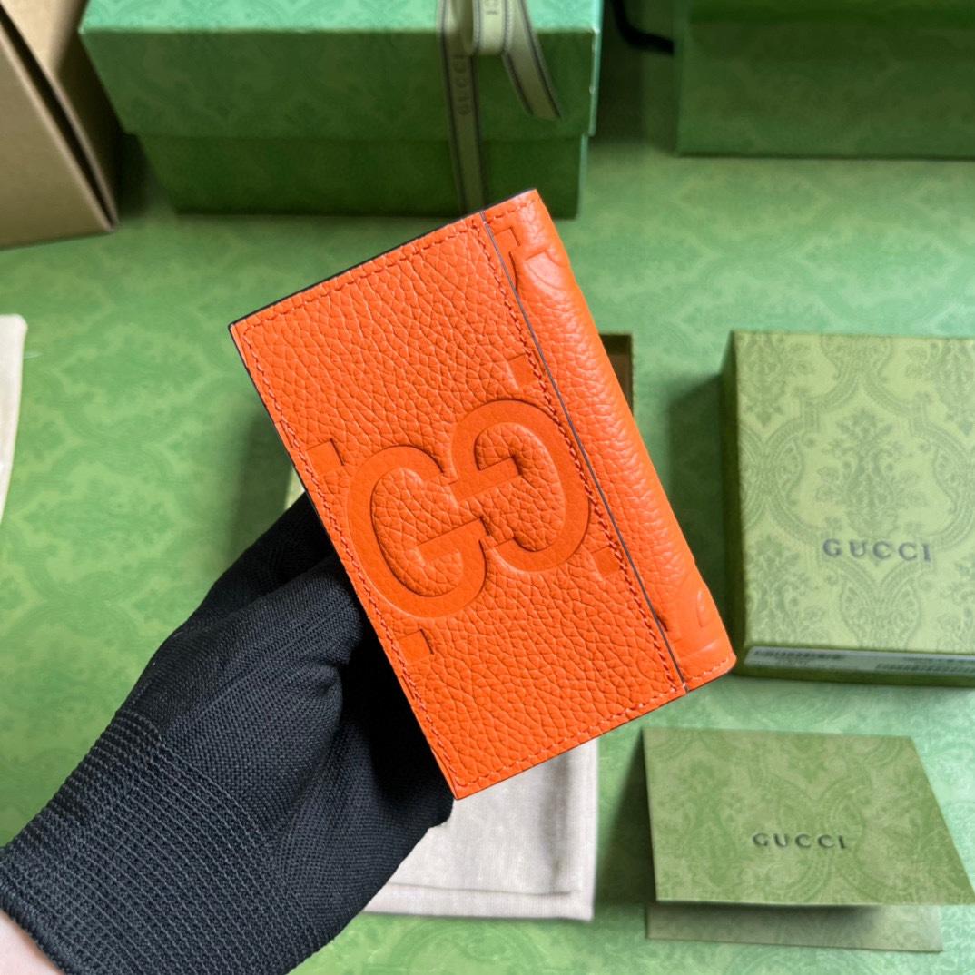 Gucci Jumbo GG Card Case - PerfectKickZ