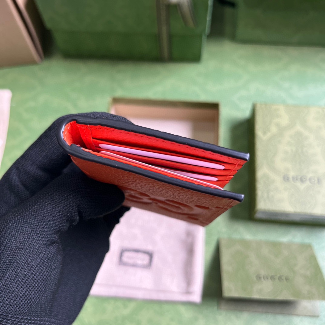 Gucci Jumbo GG Card Case - PerfectKickZ