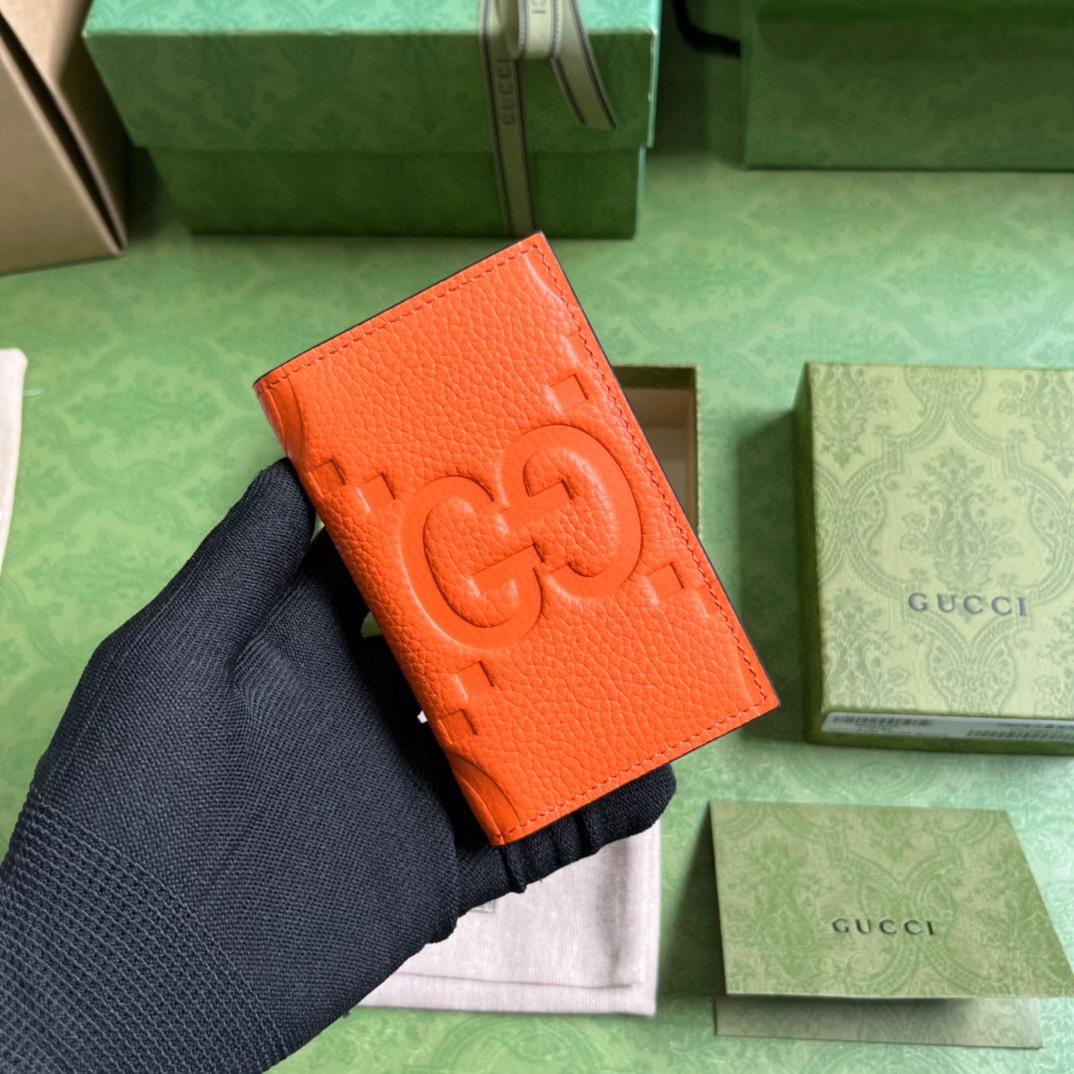 Gucci Jumbo GG Card Case - PerfectKickZ