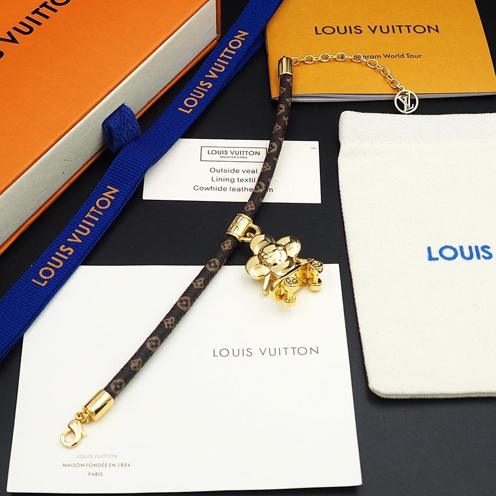 Louis Vuitton Vivienne Kick Flip Bracelet   M1051Z - PerfectKickZ