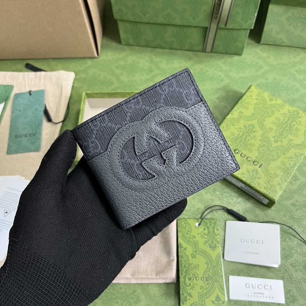 Gucci Wallet With Cut-out Interlocking G - PerfectKickZ