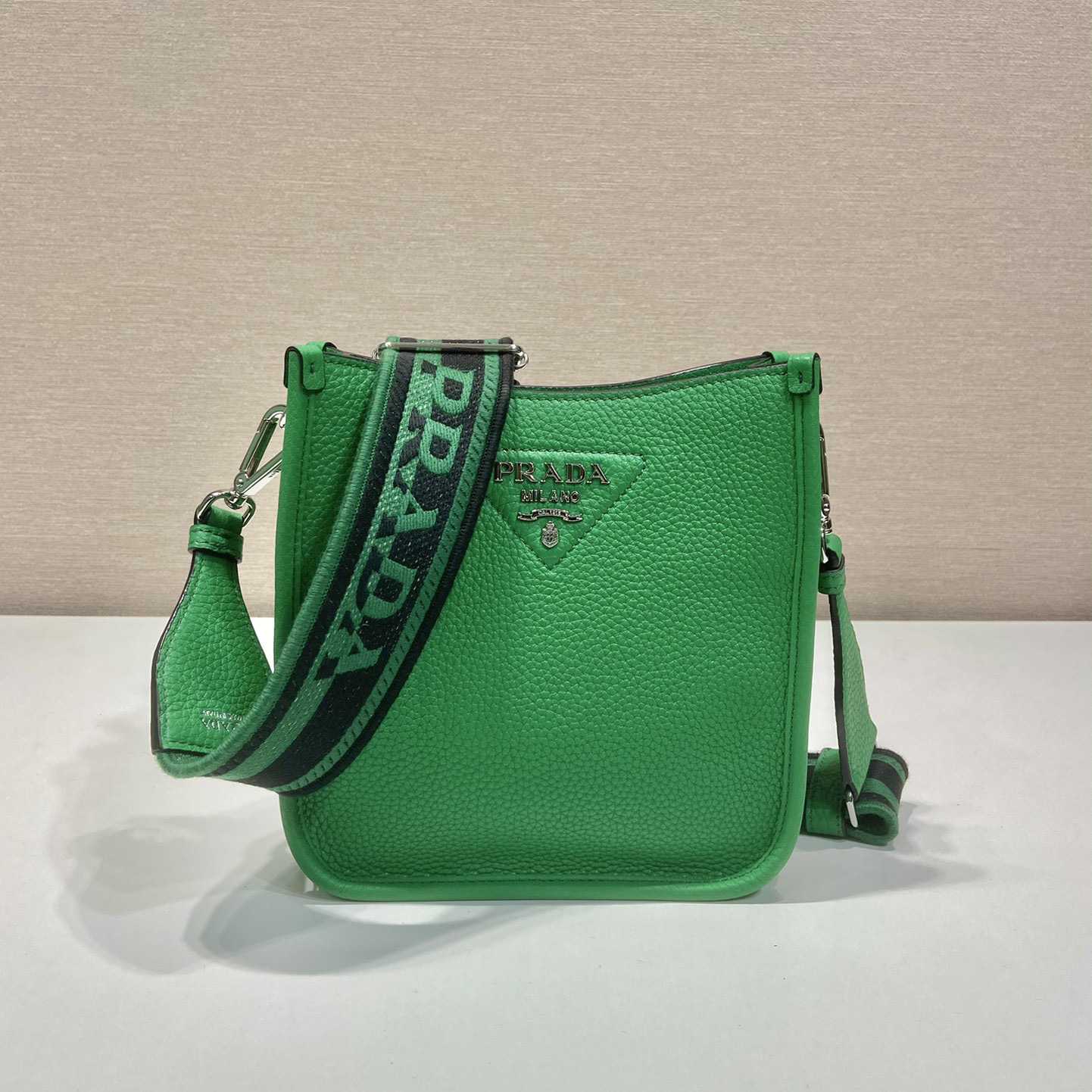 Prada Leather Mini Shoulder Bag - PerfectKickZ