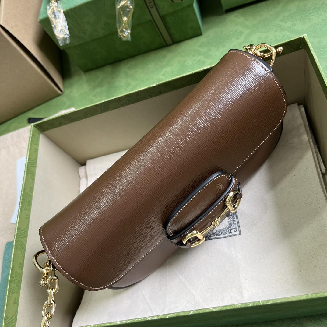 Gucci Horsebit 1955 Small Shoulder Bag(24-13-5cm)   - PerfectKickZ