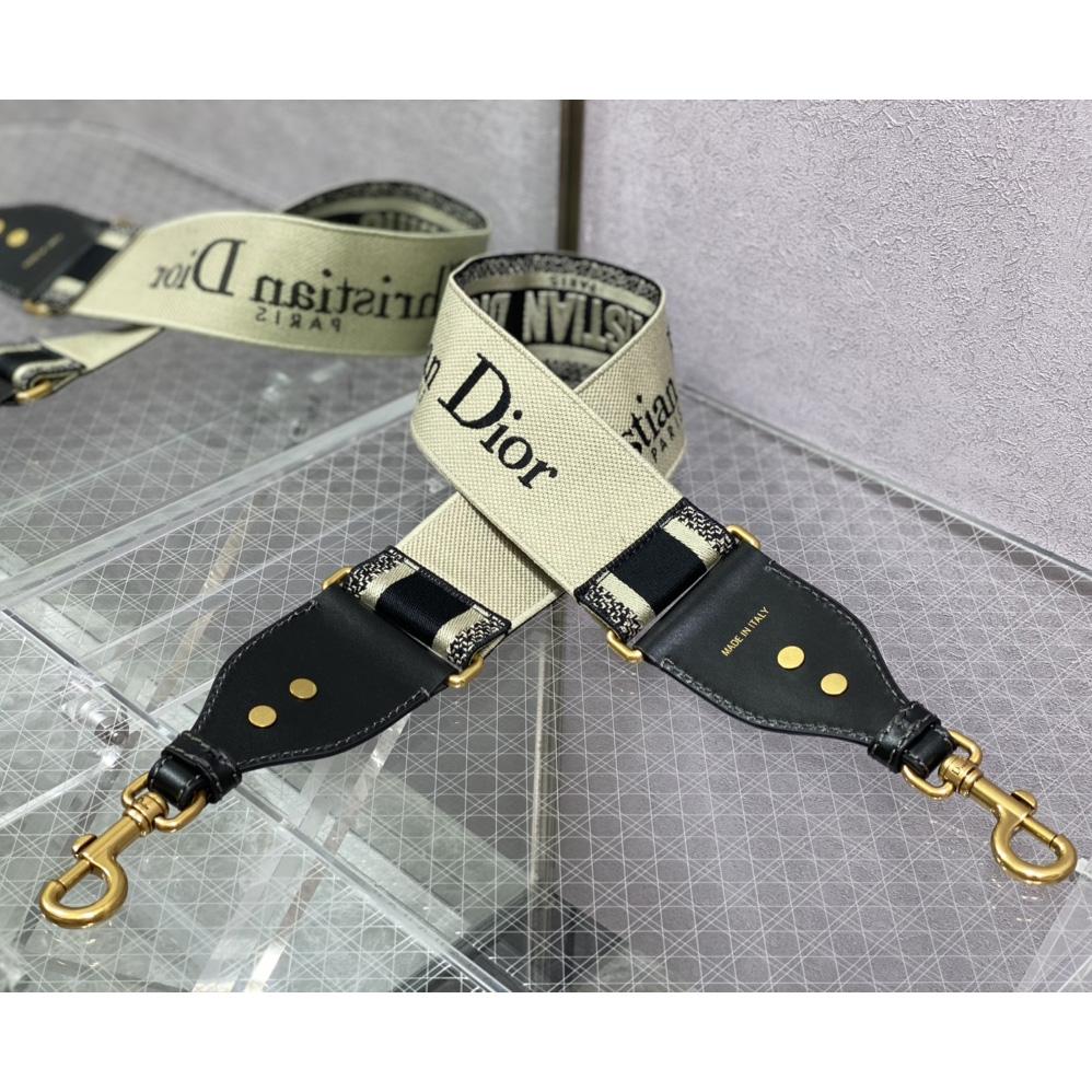 Dior Leather Long Shoulder Straps Belt - PerfectKickZ