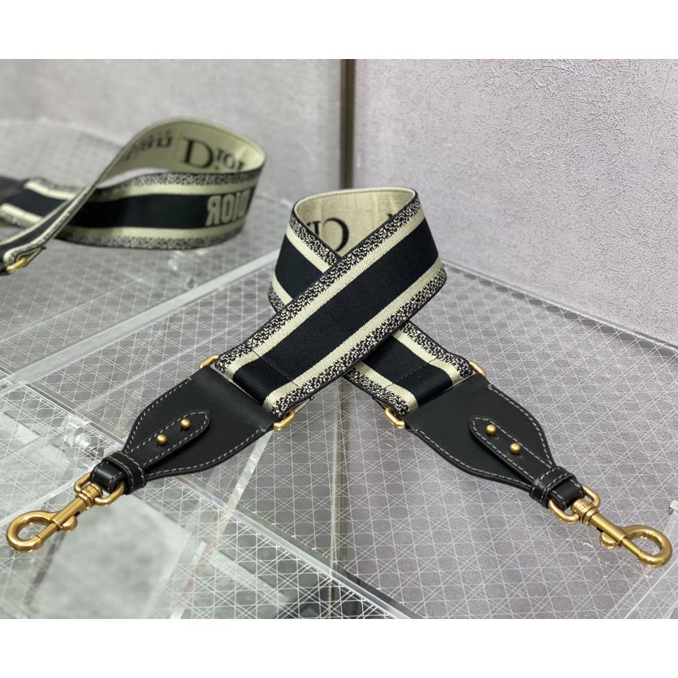 Dior Leather Long Shoulder Straps Belt - PerfectKickZ