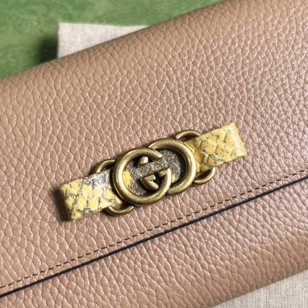 Gucci Chain Wallet With Interlocking G Python Bow(19-10-4cm) - PerfectKickZ