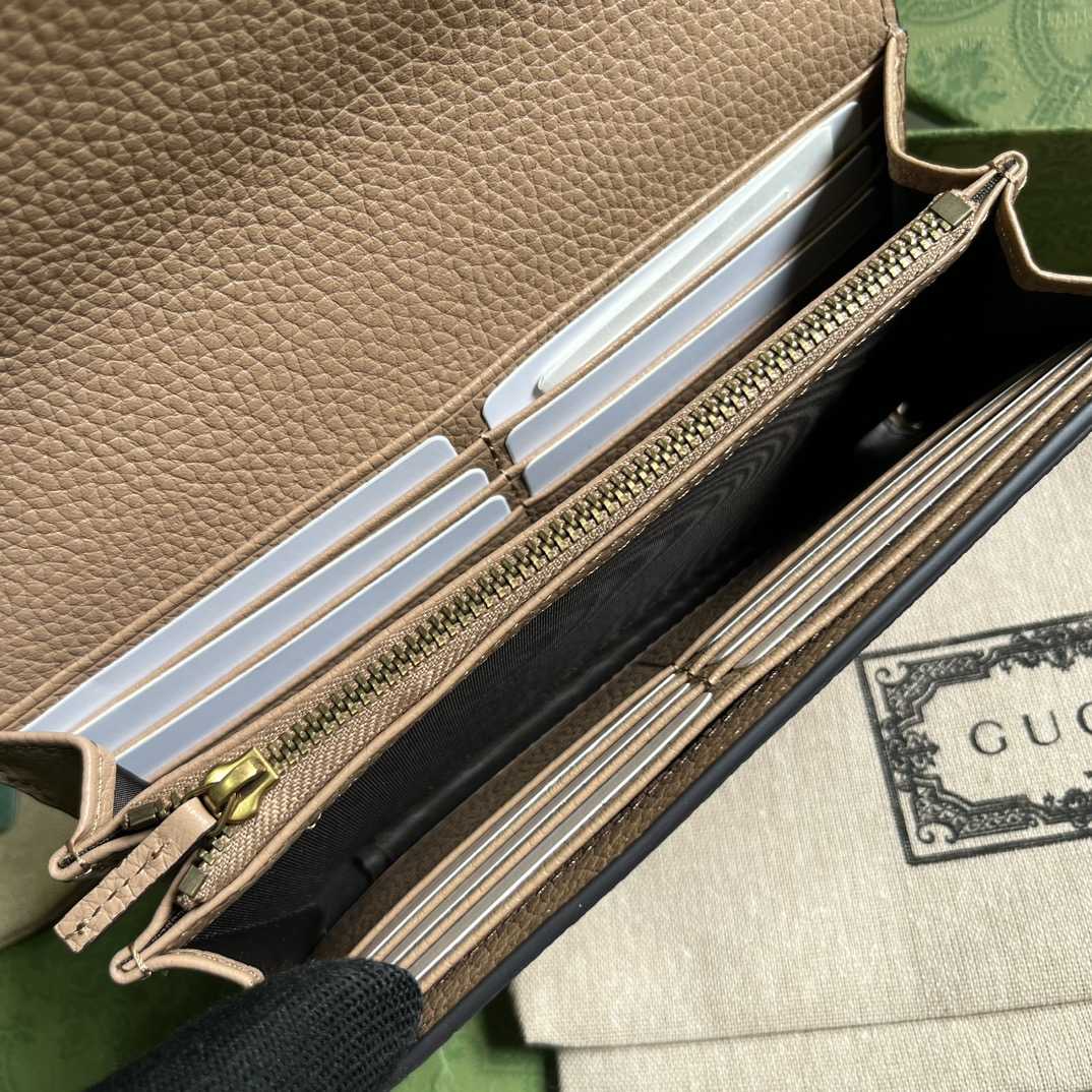 Gucci Chain Wallet With Interlocking G Python Bow(19-10-4cm) - PerfectKickZ