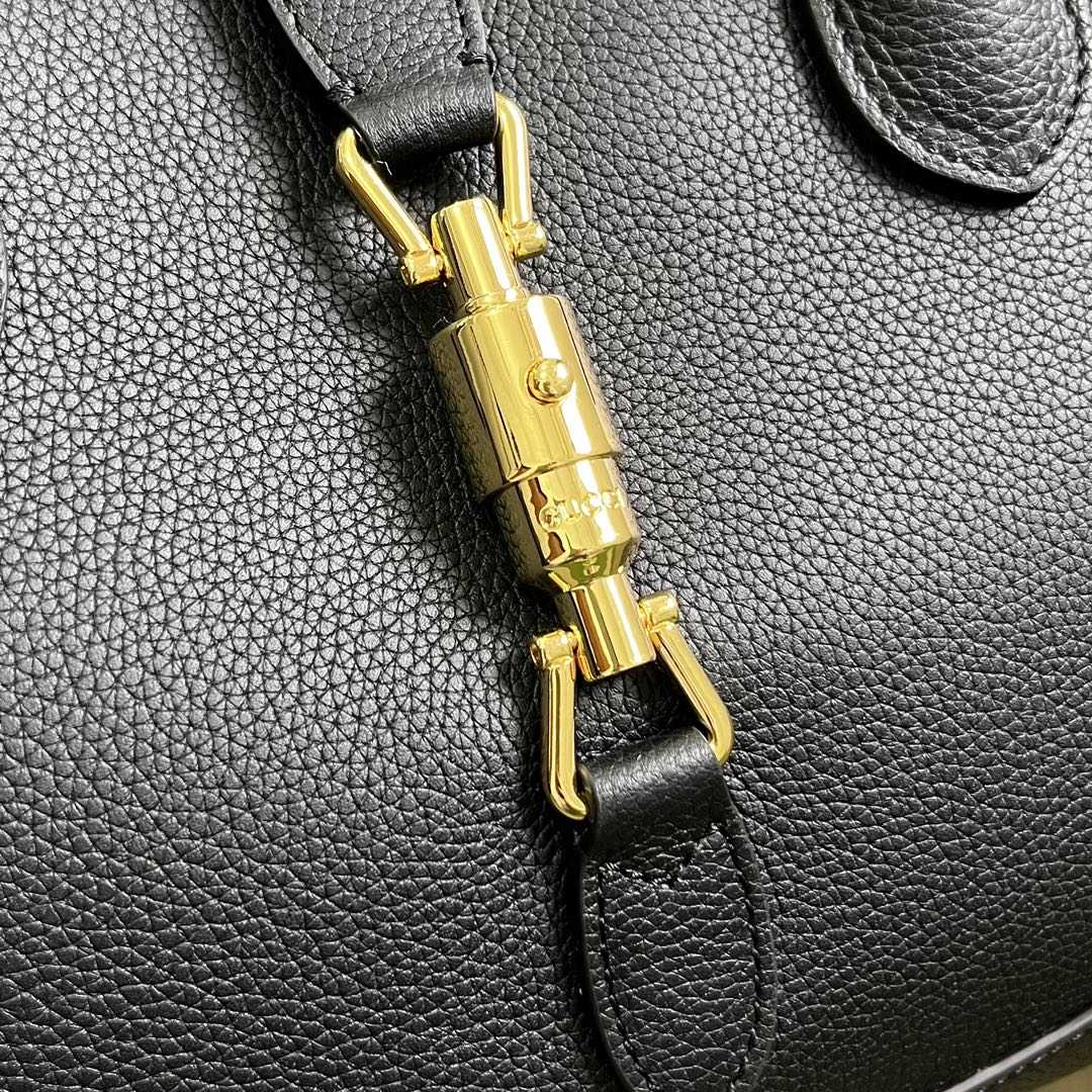Gucci Jackie 1961 Small Natural Grain Tote(30-23-12cm) - PerfectKickZ