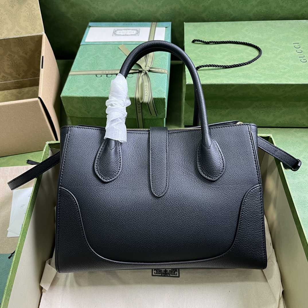 Gucci Jackie 1961 Small Natural Grain Tote(30-23-12cm) - PerfectKickZ