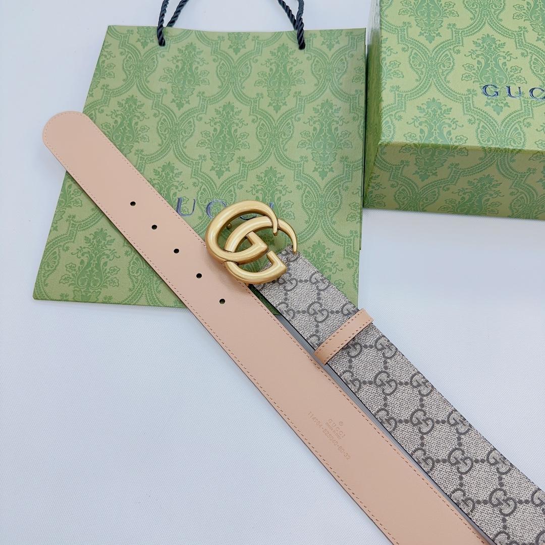 Gucci GG Marmont Reversible Belt - PerfectKickZ