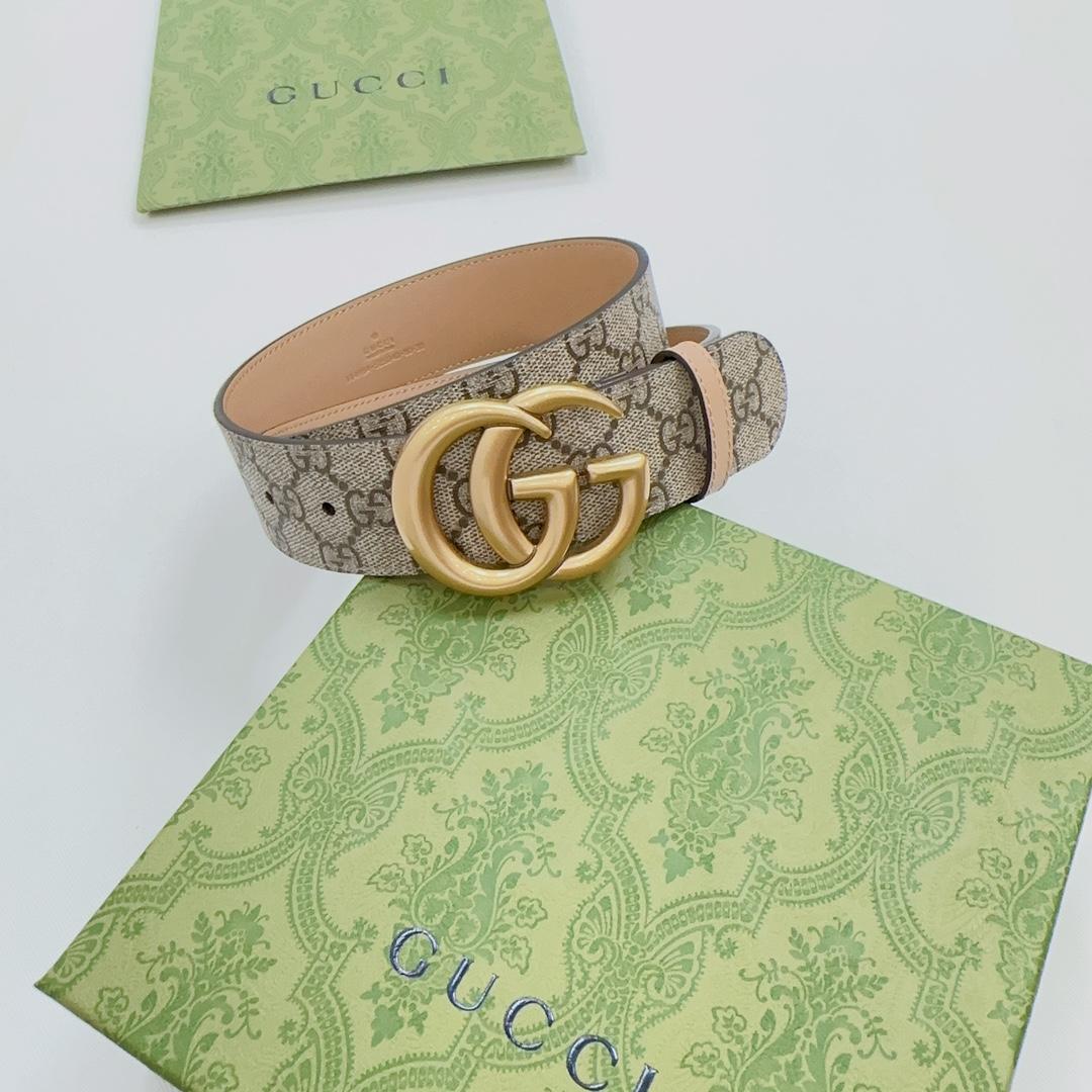 Gucci GG Marmont Reversible Belt - PerfectKickZ