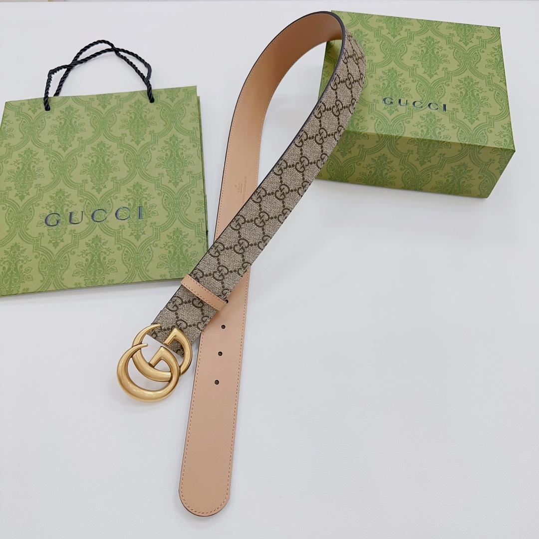 Gucci GG Marmont Reversible Belt - PerfectKickZ