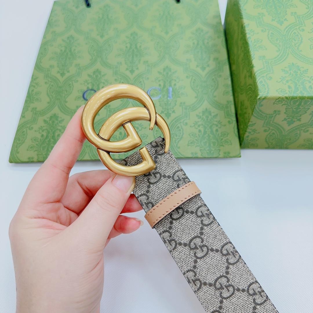 Gucci GG Marmont Reversible Belt - PerfectKickZ