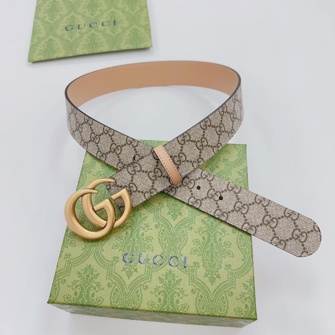 Gucci GG Marmont Reversible Belt - PerfectKickZ