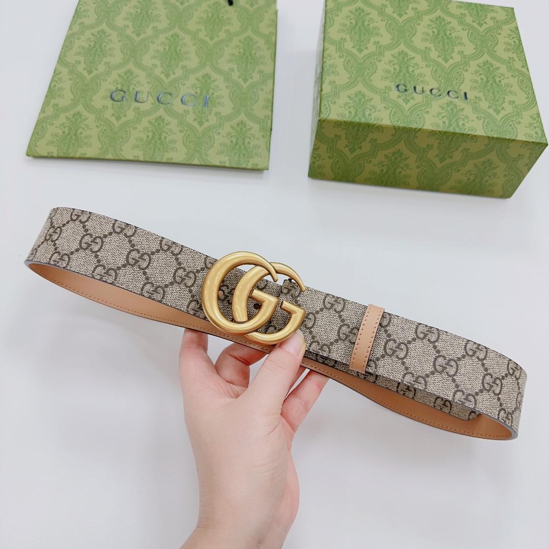 Gucci GG Marmont Reversible Belt - PerfectKickZ