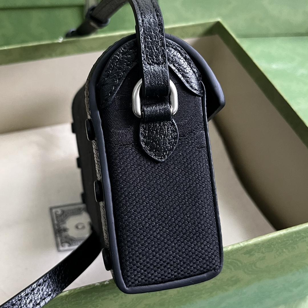 Gucci Horsebit 1955 Jumbo GG Mini Bag(18-12-5cm) - PerfectKickZ