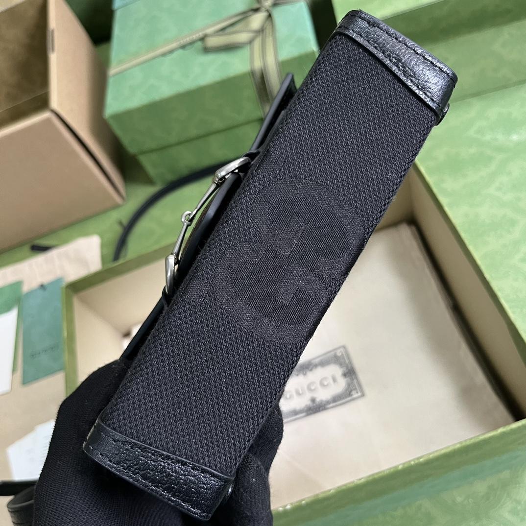 Gucci Horsebit 1955 Jumbo GG Mini Bag(18-12-5cm) - PerfectKickZ