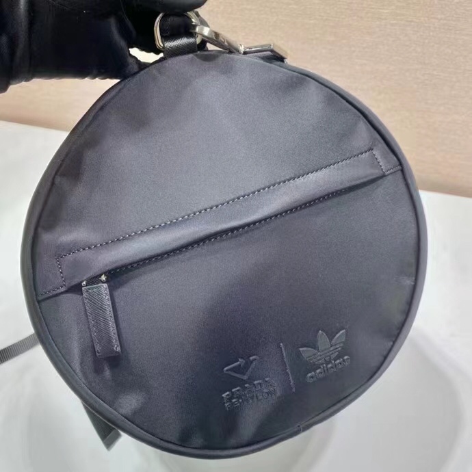Prada  Nylon And Saffiano Leather Duffle Bag - PerfectKickZ