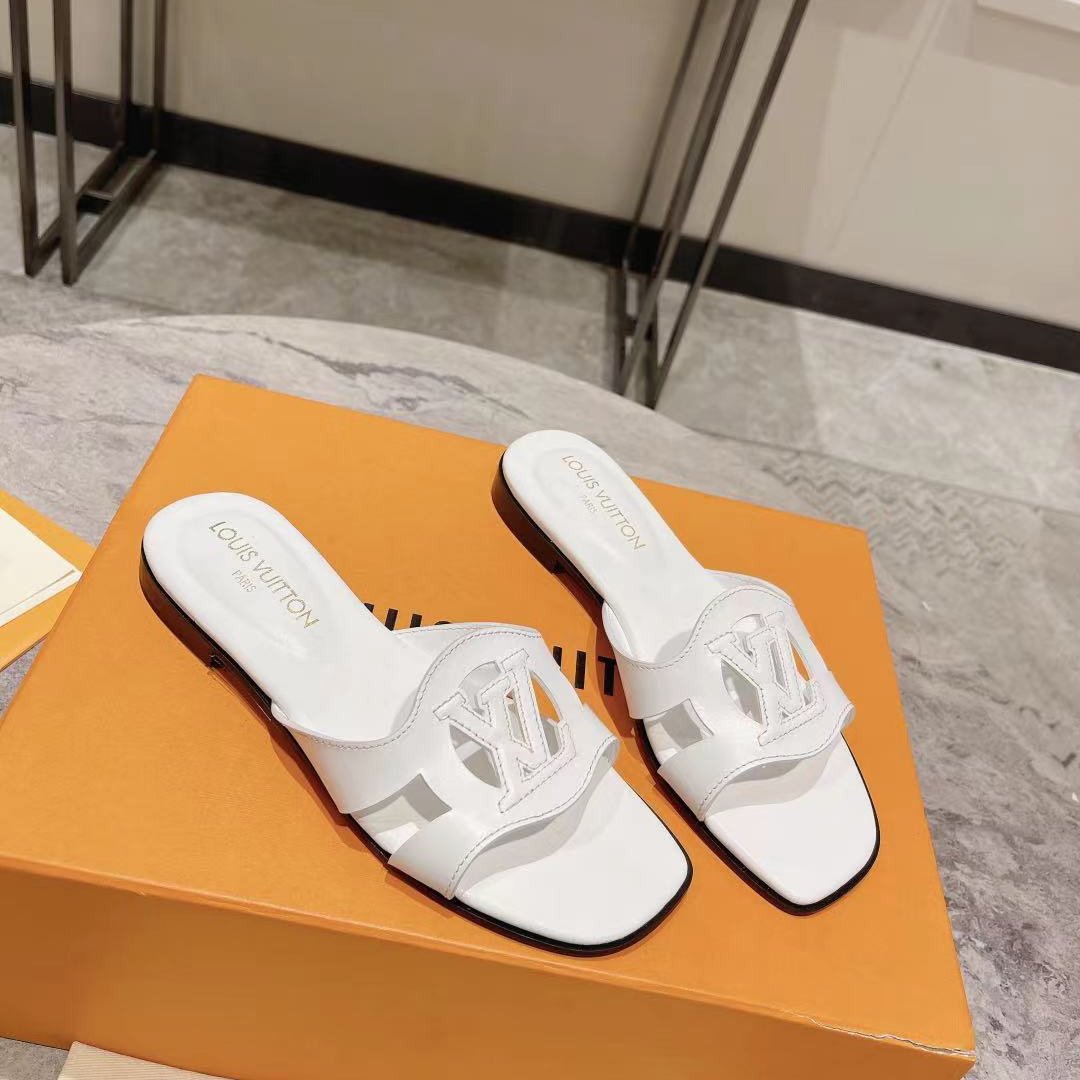 Louis Vuitton LV Isola Flat Mule   1ABOZK - PerfectKickZ