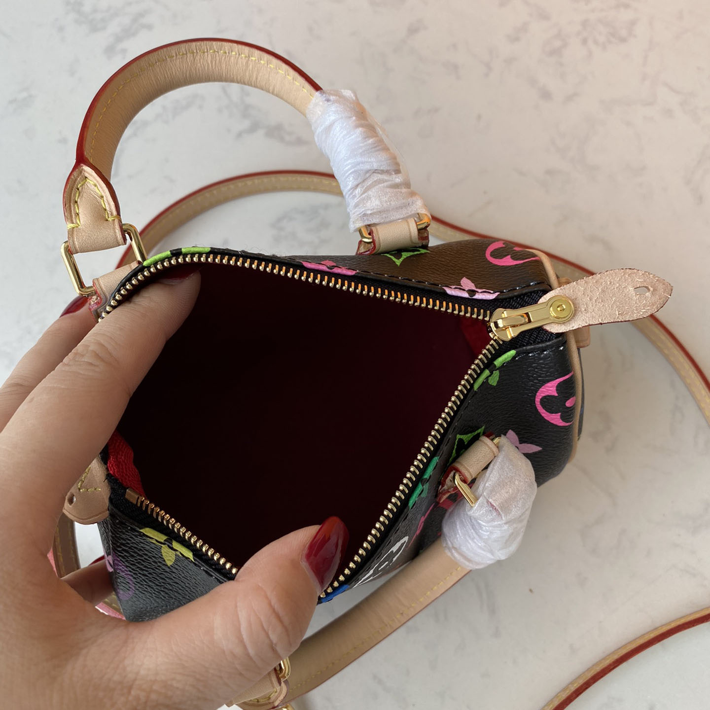 Louis Vuitton Speedy Handbag (15*6*10cm)   M92645 - PerfectKickZ