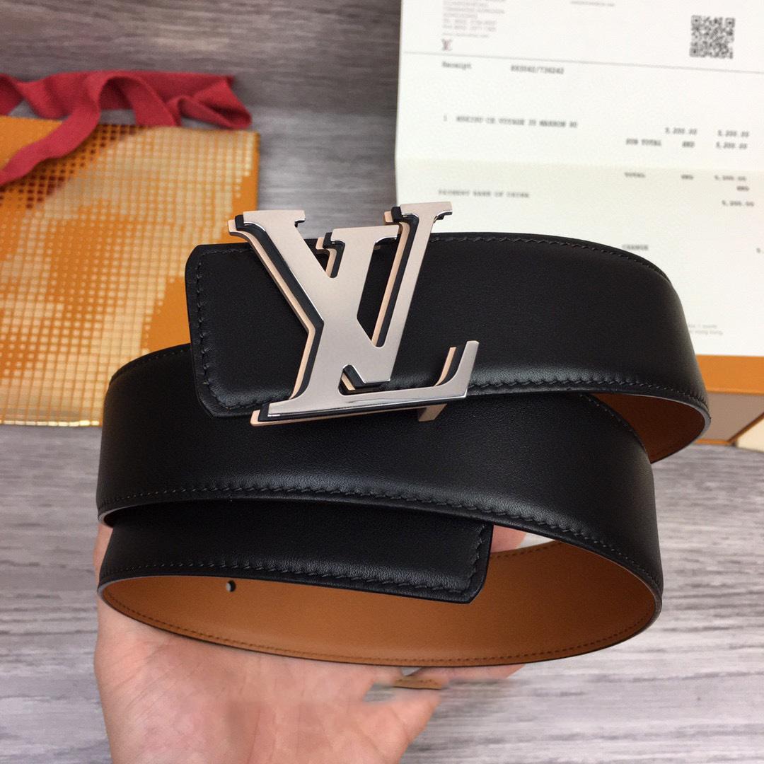 Louis Vuitton LV Shape 40MM Reversible Belt - PerfectKickZ