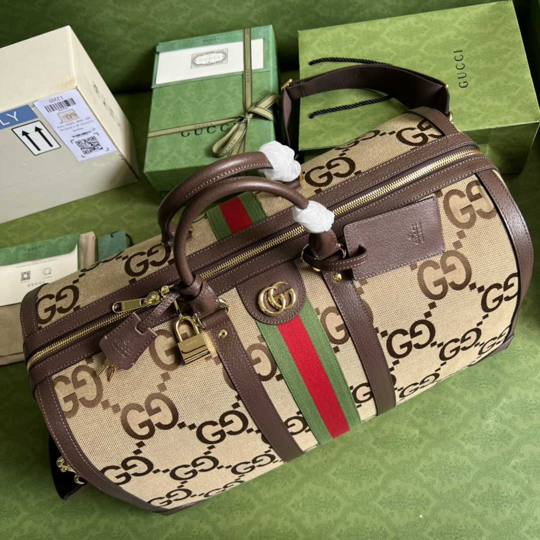 Gucci Jumbo GG Large Duffle Bag(52*30*29cm) - PerfectKickZ