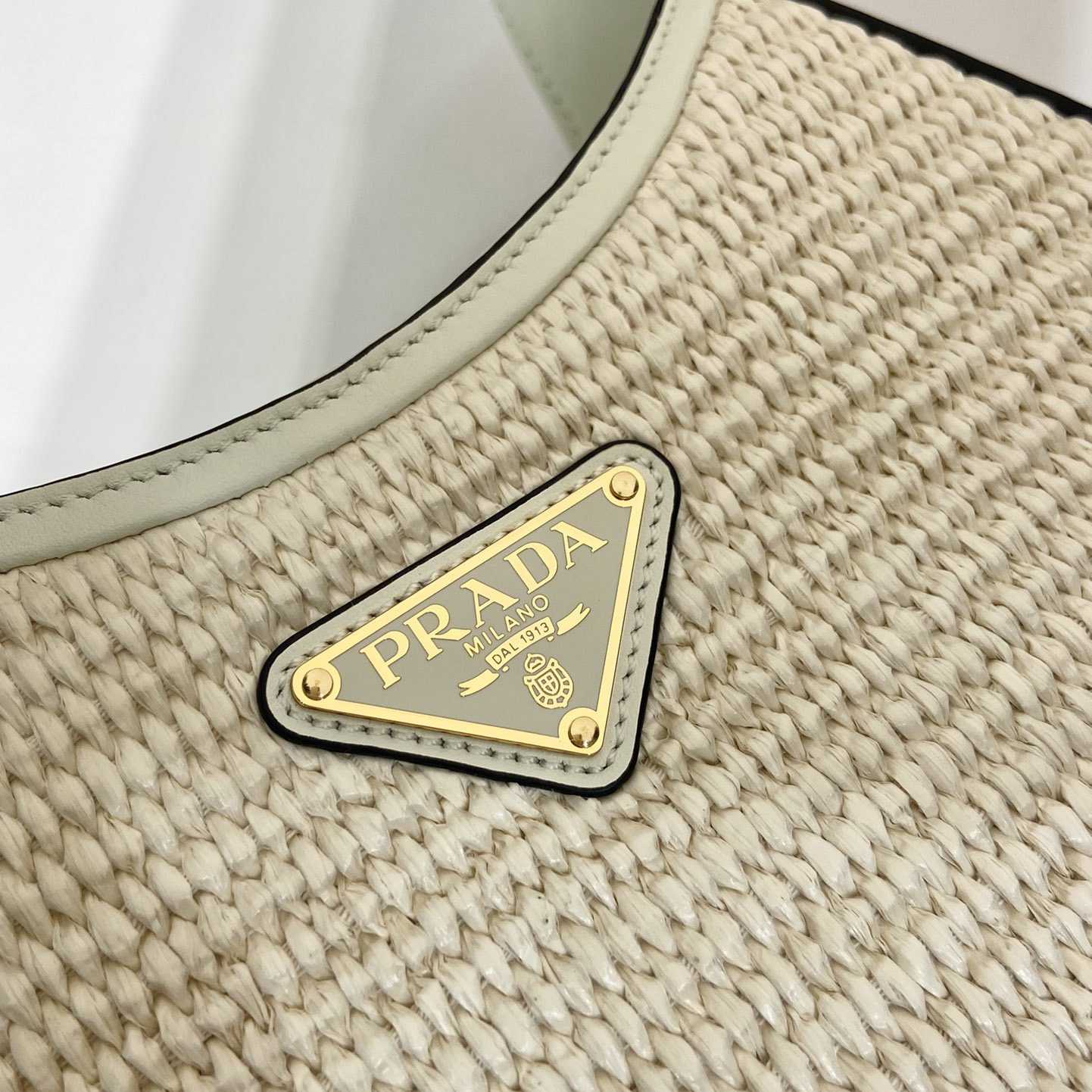 Prada Fabric And Leather Shoulder Bag - 