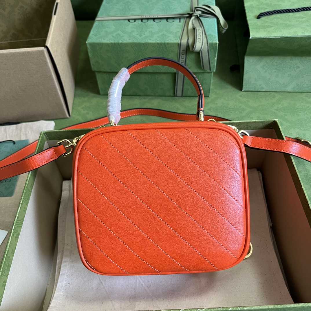 Gucci Blondie Top Handle Bag (17-15-9cm) - 