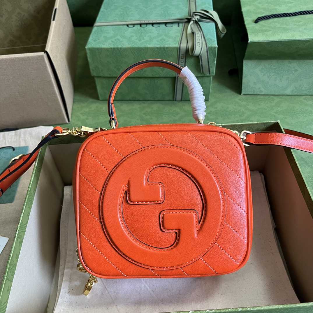 Gucci Blondie Top Handle Bag (17-15-9cm) - PerfectKickZ