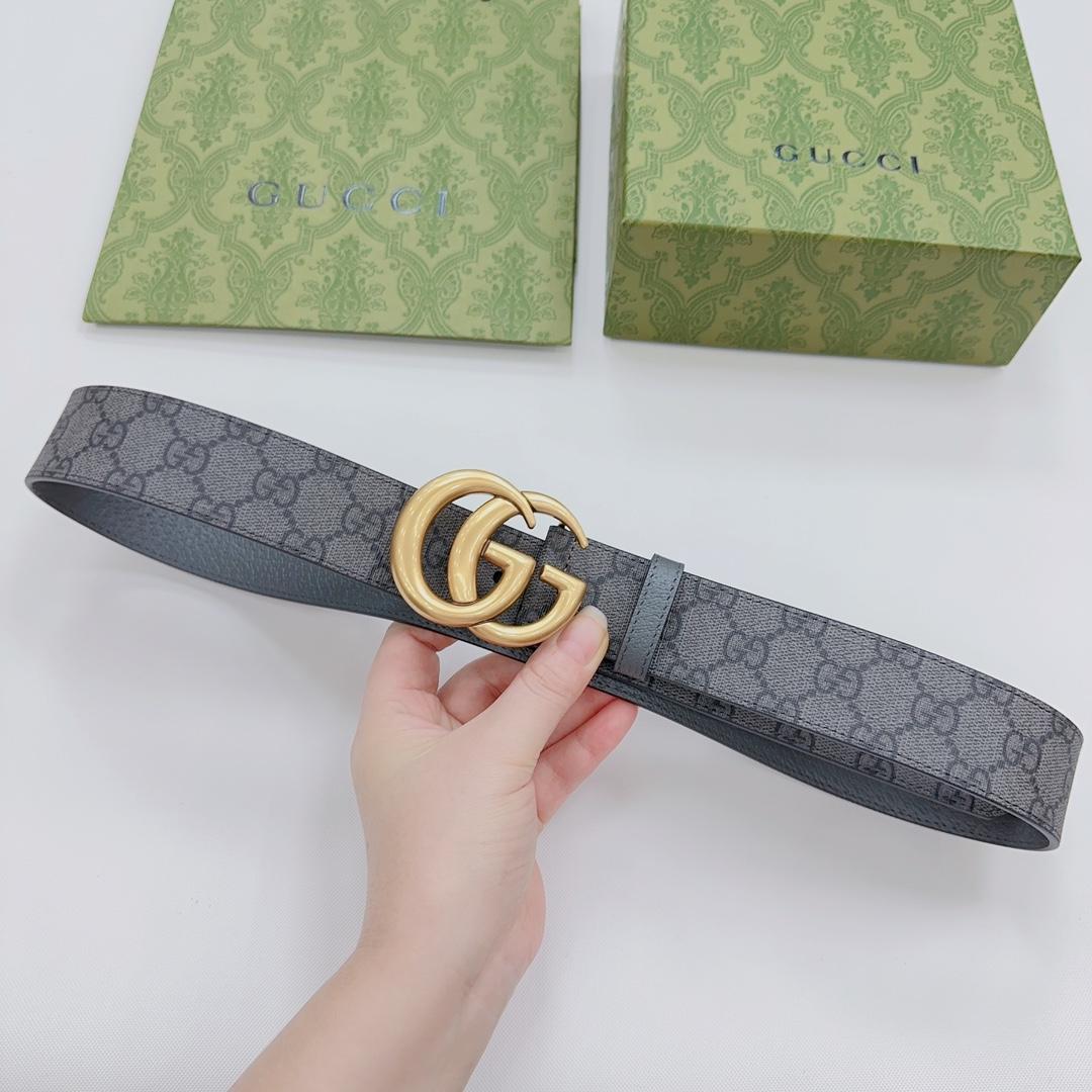 Gucci GG Marmont Reversible Belt - PerfectKickZ