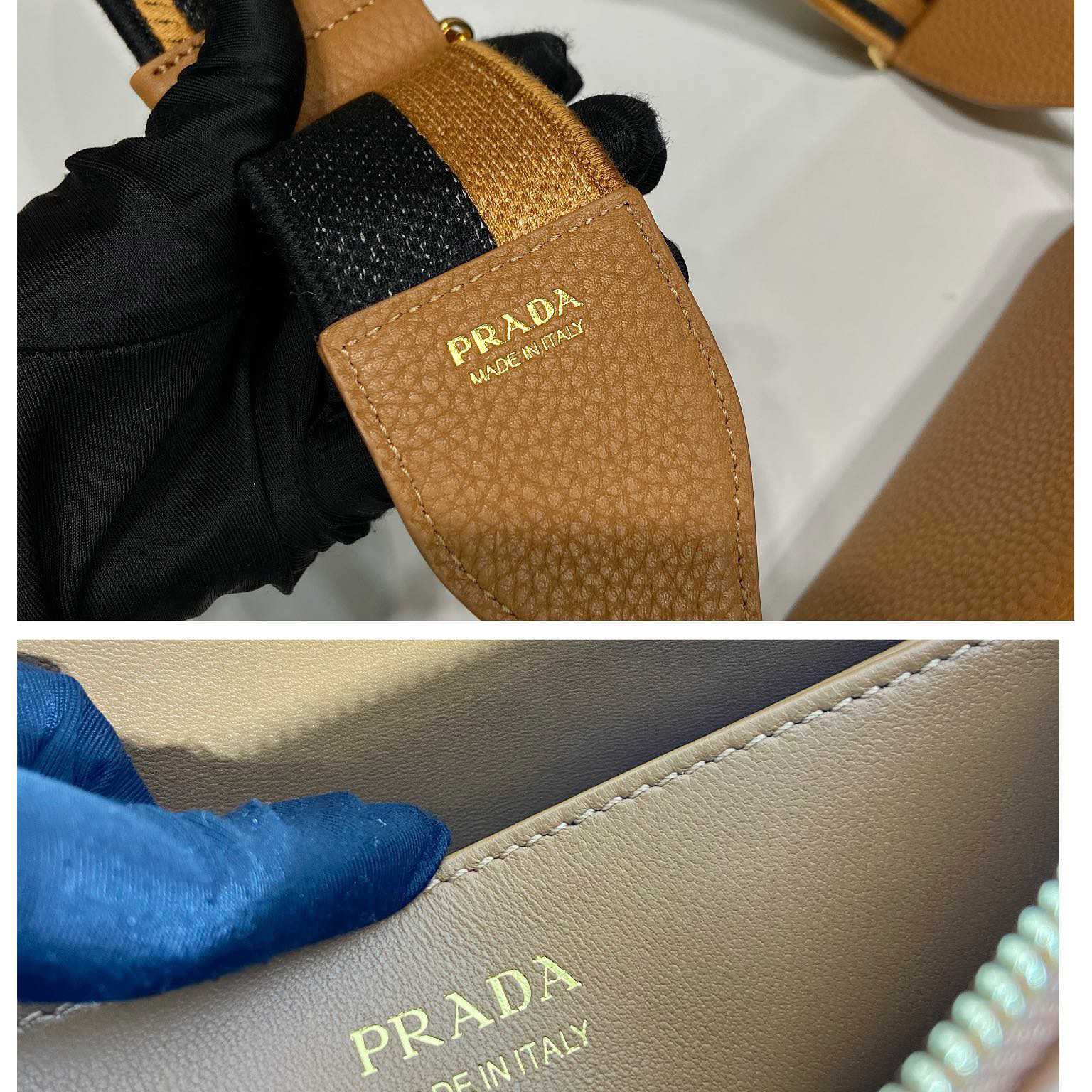 Prada Leather Shoulder Bag - PerfectKickZ