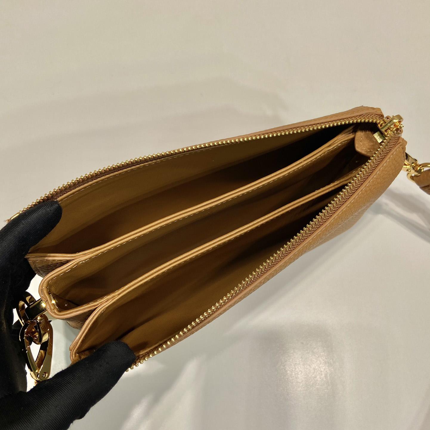 Prada Leather Shoulder Bag - PerfectKickZ