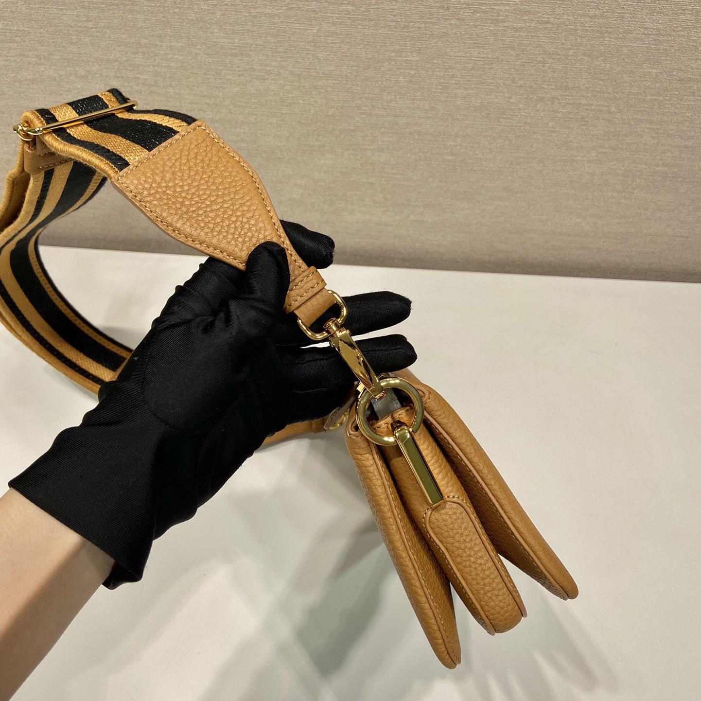 Prada Leather Shoulder Bag - PerfectKickZ