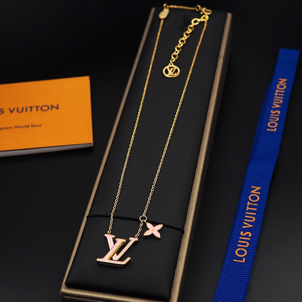 Louis Vuitton LV Iconic Enamel Necklace    M01215 - PerfectKickZ