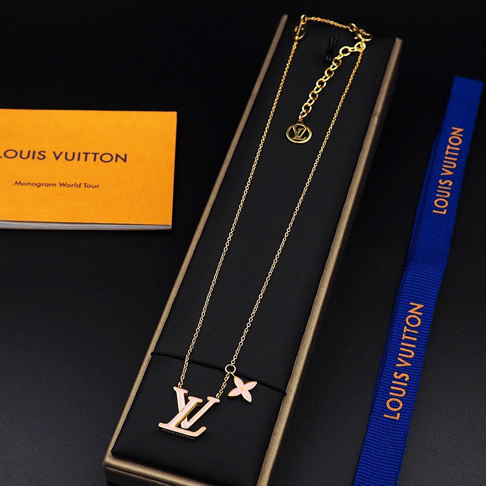 Louis Vuitton LV Iconic Enamel Necklace    M01215 - PerfectKickZ