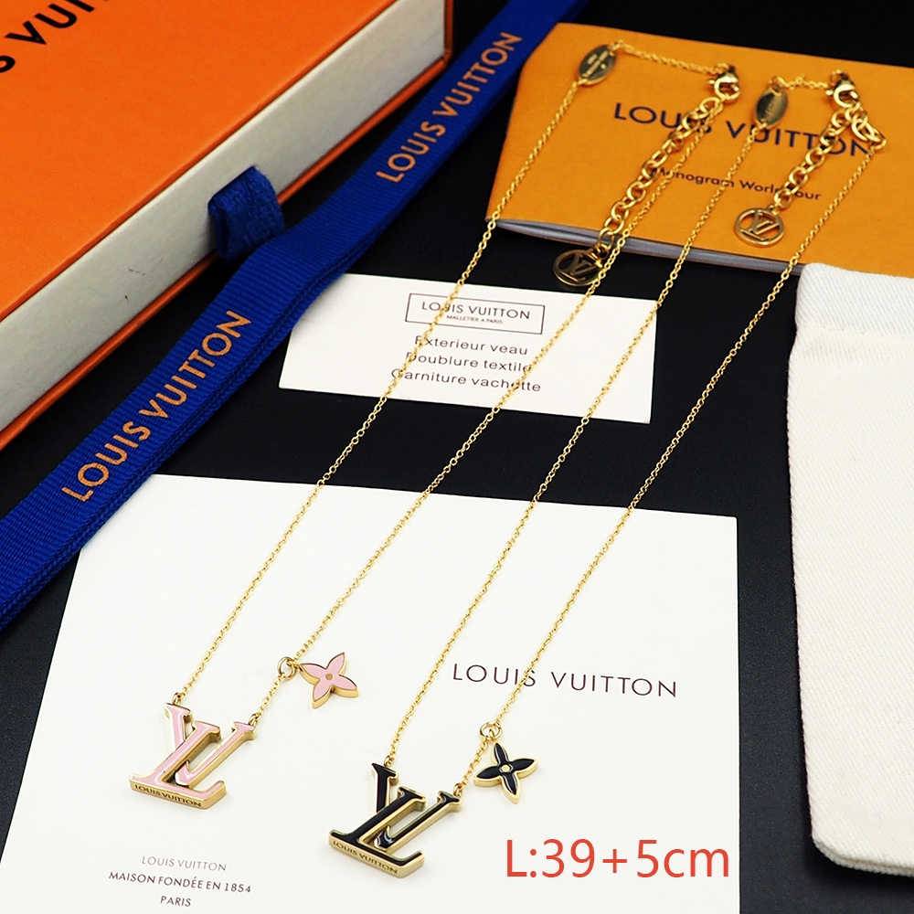 Louis Vuitton LV Iconic Enamel Necklace    M01215 - PerfectKickZ