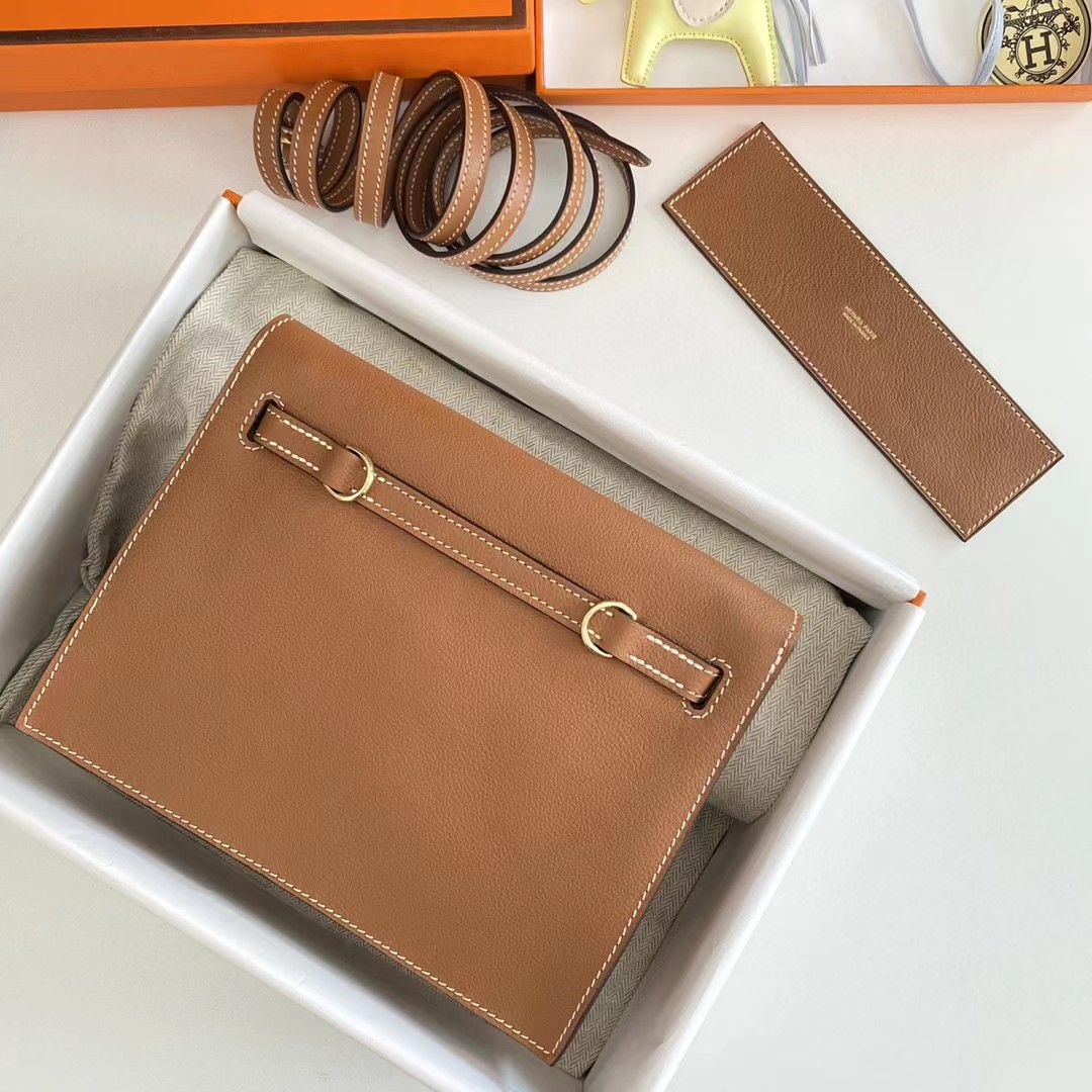 Hermes Kelly Mini Women Handbag(22-17-4cm ) - PerfectKickZ