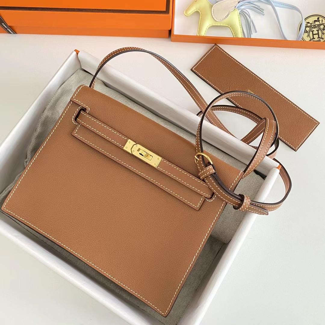 Hermes Kelly Mini Women Handbag(22-17-4cm ) - PerfectKickZ