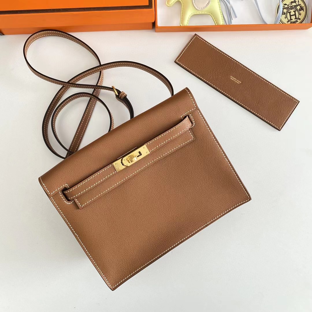 Hermes Kelly Mini Women Handbag(22-17-4cm ) - PerfectKickZ