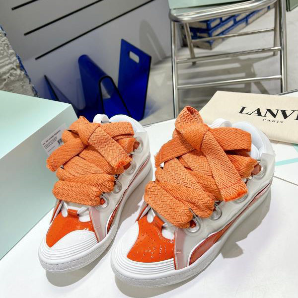 Lanvin Curb Multi-panel Sneakers - PerfectKickZ